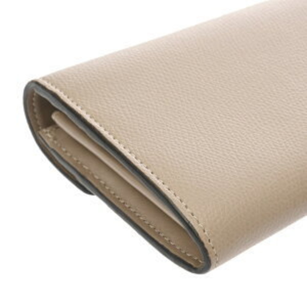 Fendi Long Wallet Greige Calf Leather - Picture 6 of 10